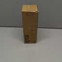 Kodrine 20oz Glass Water Tumbler with Straw and Lid, Bamboo Lids Water Bottle, Iced Coffee Cup Reusable, Wide Mouth Smoothie Cups with Protective Silicone Sleeve BPA FREE-Amber