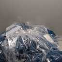 Bigacogo Chunky Knit Throw Blanket for Couch, 51x63 inches, 100% Hand Knitted with Thick Jumbo Chenille Yarn, Cozy Soft Large Rope Knot Cable Crochet Blankets for Sofa Bed Living Room, Deep Sea Blue