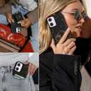 Shorogyt for Motorola Moto G Power 5G 2024 Cute Kawaii Leather Phone Case - Compatible with Magsafe Wallet Magnetic Credit Card Holder Fashion Sun Moon Design Phone Cover for Women Girls, Fits 7 Cards