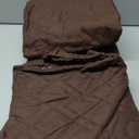 Ameritex Loveseat Cover Water-Resistant Quilted Furniture Protector with Back Nonslip Paws Slipcover for Dogs, Kids, Pets Loveseat Slipcover Stay in Place for Leather (54", Chocolate)