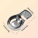 Egg Yolk Separator, Stainless Steel Egg White Splitter Separator Filter Remover Tool Home Kitchen Gadget Accessories for Cooking Baking Easy Separation (Silver)