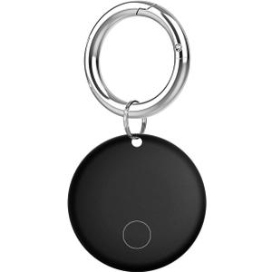 Air Tracker Tags GPS Tracker Case,Mini Key Item Finder Locator,No Monthly Fee with Apple Find My(iOS only),Anti-Lost Bluetooth Tag ItemTracker Case for Luggages/Kids/Pets/Wallet/Bag-1Pcs-Black