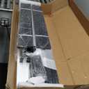 Full Size Floating Metal Bed Frame with Smart LED Lights & Charging Station, Metal Platform Bed Base No Box Spring Needed, Easy Assembly, Noise Free