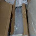 Cinkeda 27" Tall Vintage Table Lamp Set of 1 with USB C+A & Outlet,Nightstand Lamp for Living Room,Bedside Lamps with Frosted Glass Night Light for Bedroom Entryway,White