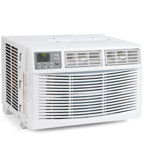 Garvee 10,000 BTU Window Air Conditioner with Remote Control, CEER 11.4, Quiet Operation, 3 Fan Speeds, R32 Refrigerant, Auto Restart, Bedroom & Living Room