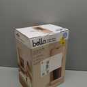 BELLA Single Serve Coffee Maker, K Cup & Coffee Ground Compatible with Removable, Adjustable Drip Tray, Auto Shutoff & Reusable Dishwasher Safe Accessories, Brews 6oz to 14oz, 1000 Watt, Blossom