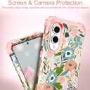 Hocase for Samsung Galaxy S25 Edge Case, Pink Flowers