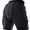 Padded Shorts Hip Impact Shorts Tailbone Protector Pad for Snowboarding Pads, Snowboard Butt Pad for Skating Ski Skateboarding Ice Figure Skating Crash Pads (Small)