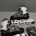 Kuxuan Skates Inline Skates Adult Male Femal Fun Illuminating Skates for Men and Women Patines para Adultos Hombre Mujer, XL