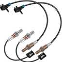 O2 Sensor Set of 4 234-4012 234-4018 Oxygen Sensor Upstream Downstream for Chevrolet Silverado 1500 Tahoe Suburban Express for GMC Sierra Savana Yukon 4.3L 4.8L 5.7L 1996-2002