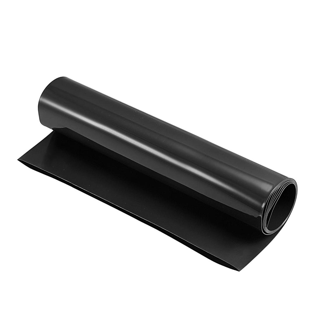 MECCANIXITY Battery Wrap PVC Heat Shrink Tubing 158mm Dia 250mm Flat 1m Black Good Insulation for Battery Pack
