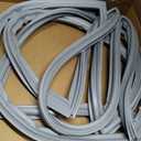 2 Pack W10830162 Refrigerator Door Seal, French Refrigerator Door Gasket Compatible with Whirlpool, Kenmore, Fit Model WRF535SMBW00, KBFS20EVMS13, IX6HHEXDSM00, Replaces 12723206AP etc, 39.7 x 16.9"