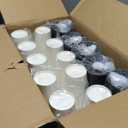 Vplus 500 Pack 12 OZ Paper Coffee Cups, Disposable 12 OZ Coffee Cups With Lids, Cold/Hot Drinking, For Home, Traveling, Stores, Office, And Events (White)