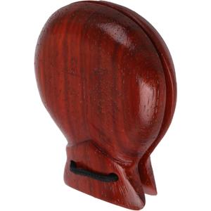 BQLZR Spanish Castanets Professional Mahogany Castanets Clapper Percussion Wooden Hand Percussion Castanets Music Instrument for Musical 57mm x 78mm(LxH)
