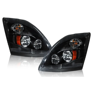 Pair Performance Headlights Fit for Volvo VNL 2004-2018 Included All Bulbs Driver and Passenger Side 12V