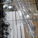 IZEUK Heavy Duty Rolling Garment Rack Wire Clothes Rack for Hanging Clothes (Chrome, 3 Tier with 2 Rod, 29.5" W x 15.7" D x 75" H)