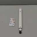 JEACENT AC Security Window Lock Bar, Window Security Bars - Sturdy Steel, Extends from 10" to 17 1/2" for Sliding Windows with AC Unit Installed, 10" to 17.5"