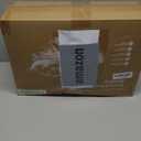 Feathers Down Throw Pillow Inserts 24x24, Set of 2, 100% Organic Cotton Shell, Soft Decorative Square Pillow Insert for Living Room Sofa, Couch, or Bed (White)