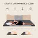 EGOHOME Twin 4 inch Gel Memory Foam Mattress Topper with Graphene Cover