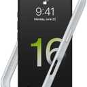 RhinoShield Bumper Case Compatible with [iPhone 16 Pro Max] | CrashGuard - Shock Absorbent Slim Design Protective Cover 3.5M / 11ft Drop Protection - Platinum Gray