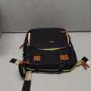 Diaper Bag with Changing Station, Waterproof 3 in 1 Baby Diaper Backpack with Foldable Changing Pad, Large Travel Back Pack for Baby Girl Boy, Baby essentials, Black