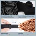Heated Eye Mask, Mutilplx Cordless Heated Eye Masks for Dry Eyes, Washable Warm Eye Compress Eye Heating Pad for Eye Relief Stye Treatment Improved Sleep Travel (Black)