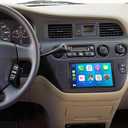 Android 14 Car Stereo Radio for Honda Odyssey 1999 2000-2004 Head Unit 7" Touch Screen Double Din Car Stereo with Wireless Carplay Android Auto GPS Bluetooth WiFi FM RDS DSP SWC Backup Camera, 2+32G