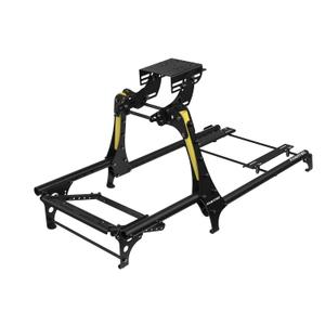 Fanatec Sim Racing CSL Cockpit V1.5  Strong and Lightweight, Steel-Reinforced Aluminum Frame, Universal Wheelbase Mounting Bracket, GT Driving Position, Easy Assembly  Black