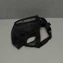 Mayerzon Soft Mesh Short Snout Dog Muzzle：Grooming & Walking Use for French Bulldog, Pug, Shih Tzu, English Bulldog, Allows Drinking & Feeding, Prevents Biting & Eating, M