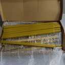 Wokceer Wedding Arch Backdrop Stand Square 8 x 8 FT Wedding Arches for Ceremony Metal Balloon Arch Frame for Wedding Birthday Party Garden Arbor Anniversary Event Decor (Gold)