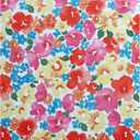 Waverly Shi Shi Impressionist Floral Indoor/Outdoor Print Fabric Tablecloth, Shabby Chic Multicolored Pastel Floral, Stain and Water Resistant Tablecloth, 52 Inch x 70 Inch Oblong/Rectangle