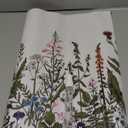 Vintage Wildflowers Floral Paper Placemats Disposable 50 Pack 16x 11 Inch Seasonal Wildflower Place Mats for Spring Summer Bridal Shower Wedding Birthday Party Supplies