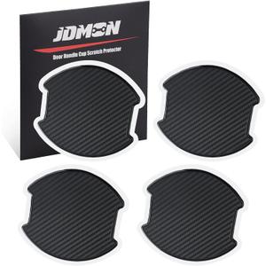 JDMON Car Door Handle Cup Scratch Protector, 4Pcs TPU Carbon Fiber Texture Door Bowl 3D Sticker Universal Fit Door Handle Paint Cover Guard (L) JDMON Car Door Handle Cup Scratch Protector, 4Pcs TPU Carbon Fiber Texture Door Bowl 3D Sticker Universal Fit Door Handle Paint Cover Guard (L)