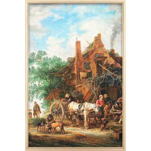 Matte Gold 24x36 Frame - Single Frame, 24 x 36 Poster Frame for Artwork, Puzzles, Photos and Movie Posters Picture Frames, Perfect Christmas Frame