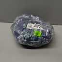 Pioggia Round Vinyl Tablecloth with Flannel Backed Waterproof Oil-Proof PVC Table Cloth Wipeable Spill-Proof Plastic Table Cover for Indoor and Outdoor (Blue)