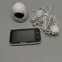 Baby Monitor with Camera and Audio 720P Baby Camera No WiFi, 5 inch Screen,48 Hours Battery Life, Night Vision, Remote Pan& Tilt& Zoom Two-Way Talk, Lullabies, Thermal Monitor, 1000ft Range