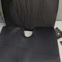 Wheelchair Cushion for Pressure Relief - (2-Piece Set) 18x16 Anti-Slip Wheelchair Seat Cushions for Adults, Seniors with Lumbar Pillow and Removable Strap, Gel Cushion for Wheelchair (Black)