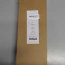 DMDG Silver Curtain Rods for Windows 32 to 120 Inch, Heavy Duty Curtain Rod Adjustable Length, 1 Inch Diameter Modern Decorative Curtains Rods(Silver,32-120")