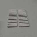 Marsui 2 Pcs Greeting Card Display Stand 12 Slot White Wooden Card Display Stand Postcard Holder Card Display Rack Tabletop Photo Holder for Home Office