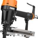 Freeman PFS105 Pneumatic 10.5-Gauge 1-9/16" Fencing Stapler with Adjustable Metal Belt Hook and Case | PFS105