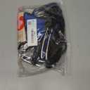 rabbitgoo Dog Harness No Pull with 2 Leash Clips, Adjustable Soft Padded, Reflective Oxford No Choke Pet Vest with Easy Control Handle for Large Dogs, Dazzling Blue, L