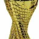 Resin Football Trophy Models, Fan Collectibles, Champions, Gold Medals MVP Most Valuable Player Trophy, Gift Award, Birthday Gift, Christmas Gift (8 inch)