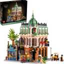 LEGO Icons Boutique Hotel Model Kits - Bedroom or Office Decor for Men & Women, Ages 18+ - Building Blocks for Adults for Display - Gift Idea - 10297