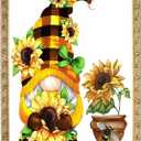 5D Diamond Painting Kits for Adults Sunflower Diamond Painting Without Frame Anime Gnome Diamond Painting Kits for Beginners 12x16 Inch