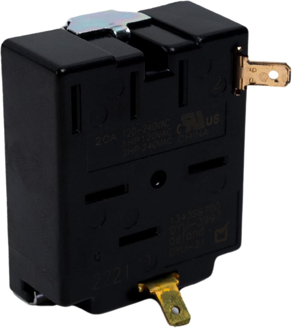 Frigidaire 134399700 Start Switch for Washer/Dryer Laundry Centers