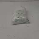 RYB HOME Room Darkening Curtains for Small Window Lower Portion Decor Energy Saving Drapes for Kitchen Bedroom Bathroom Downstairs Window RV Curtains, 42 x 36, Pure White, 2 Panels