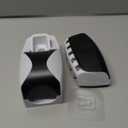 Automatic Toothbrush Dispenser Wall Mount Toothpaste Squeezer and Toothbrush Holder Set for Kids Family Bathroom Use (Black)