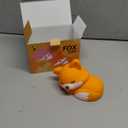 YuanDian Fox Night Light, Squishy Fox Silicone Lamp Novelty Gifts, Rechargeable Dimmable Timer Bedside Touch Nightlight for Breastfeeding Toddler Baby Kids