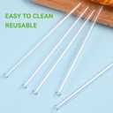 Straw for Stanley IceFlow 30 oz Flip Straw Tumbler(1.0 Version),Replacement Straws for Ice Flow Cup 100% BPA Free Reusable Dishwasher Safe(Not fit IceFlow 30 oz 2.0 Version)