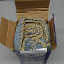 MIULEE Pack of 2 Summer Throw Pillow Covers 20x20 Inch Coastal Aqua Blue Farmhouse Decorative Pillow Covers Stitched Edge Soft Chenille Solid Dyed Pillow Covers for Couch Sofa Bed Living Room